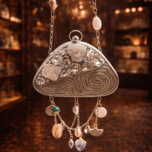 The Antique Moon Clutch | Stunning Classic Glam Bag