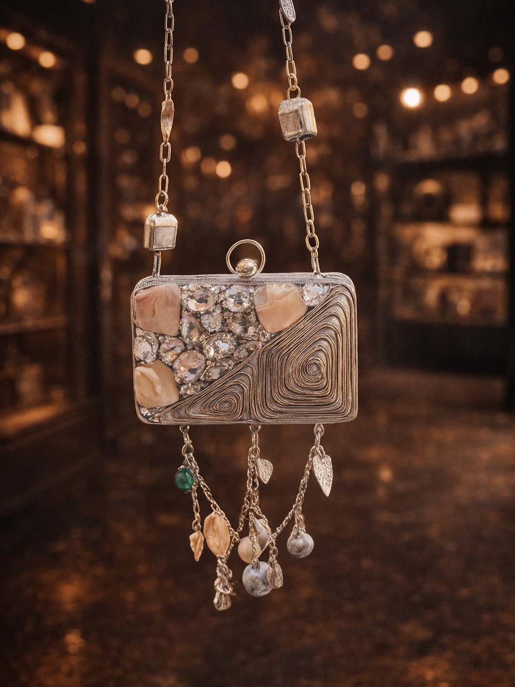 The Antique Moon Clutch | Stunning Classic Glam Bag