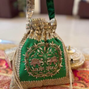 The Golden Elephant Potli