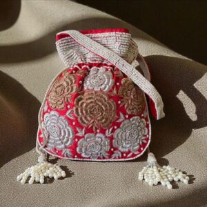 The Red Rose Potli